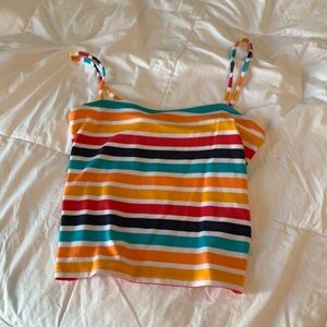 striped colorful top